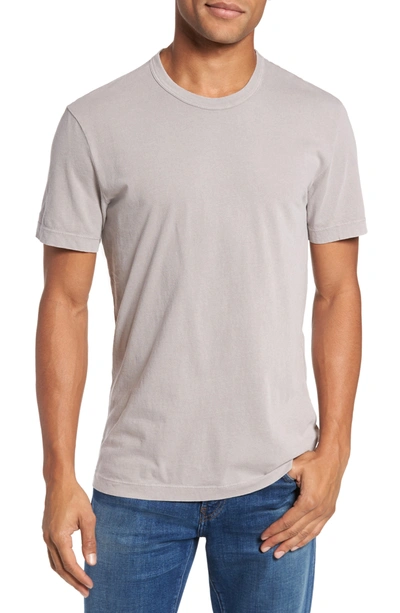 James Perse Crewneck Jersey T-shirt In Fossil