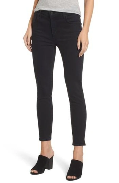 Agolde Sophie Crop High Rise Skinny Jeans In Princeton