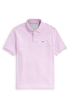 Vineyard Vines Edgartown Piqué Performance Polo In Crocus