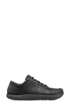 Altra Cayd Water Resistant Leather Sneaker In Black/ Black