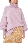 Free People Milo Tunic Sweater In Moonlit Orchid