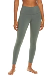 Alo Yoga Airbrush 7/8 High Waist Leggings In Dark Cactus