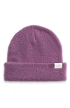 The North Face City Plush Beanie In Pikes Purple