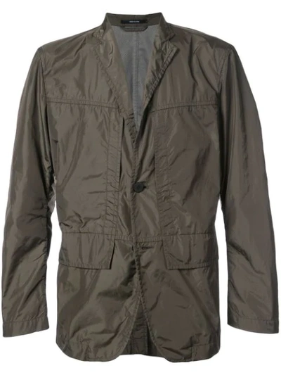 Issey Miyake Lightweight Slim Fit Jacket In Green