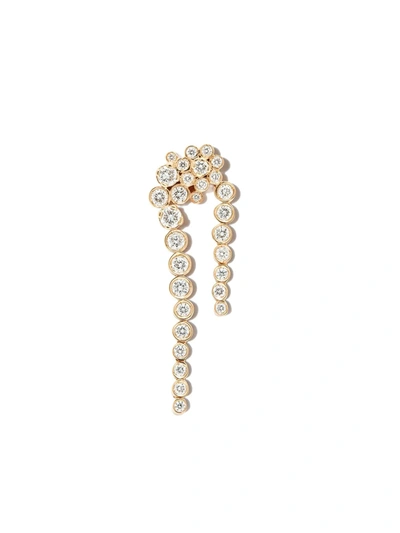 Sophie Bille Brahe Petite Fontaine 18k Gold & Diamond Single-earring