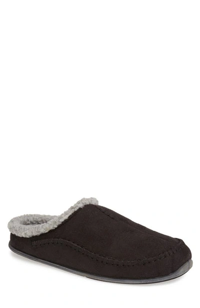 Deer Stags 'nordic' Slipper In Black