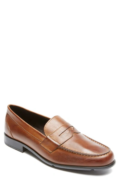 Rockport Classic Penny Loafer In Cognac