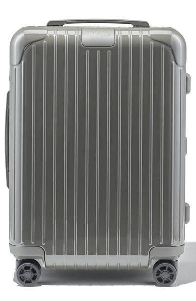 Rimowa Essential Cabin 22-inch Wheeled Carry-on In Slate