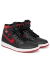 Nike Jordan Women's Air 1 Zoom Air Comfort Casual Shoes In Black/university Red