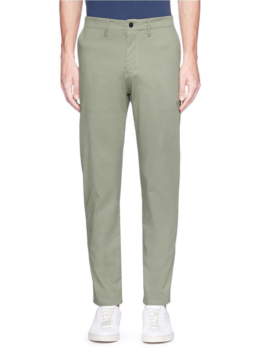 twill chinos