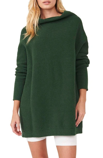 Free People Ottoman Slouchy Tunic In Aged Pine