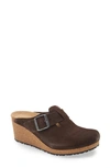 Birkenstock Papillio By  Fanny Buckle Clog In Roast