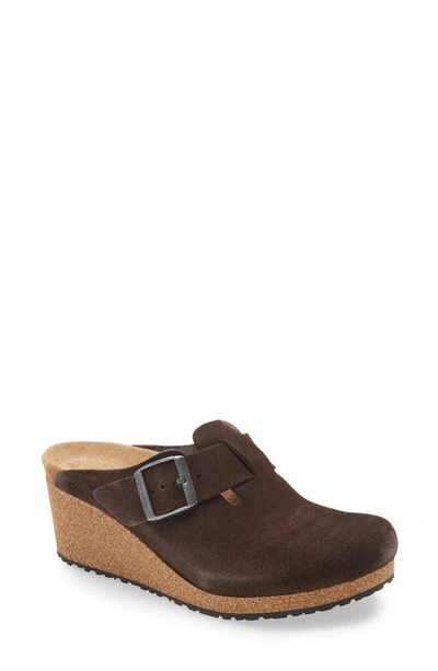 Birkenstock Papillio By  Fanny Buckle Clog In Roast