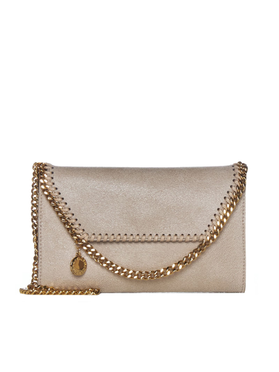 Stella Mccartney Falabella Shoulder Bag In Brown