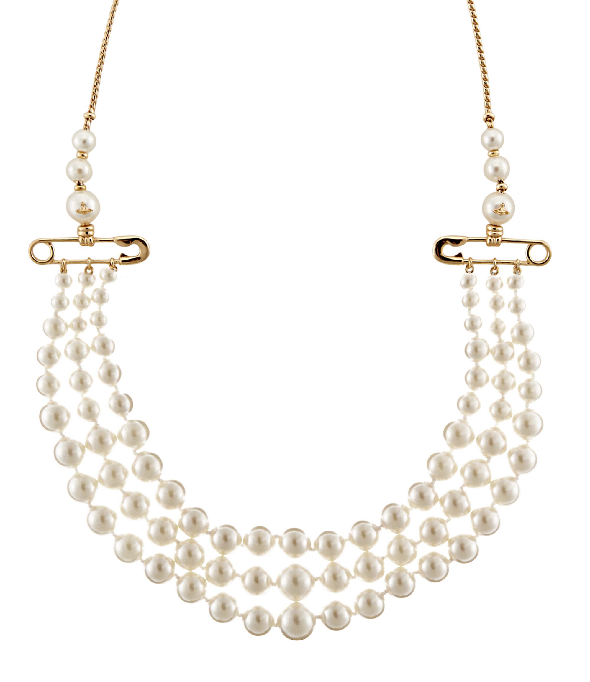 Vivienne Westwood Jordan Necklace In Pearl | ModeSens