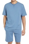 Bugatchi Short Sleeve Crewneck T-shirt In Slate