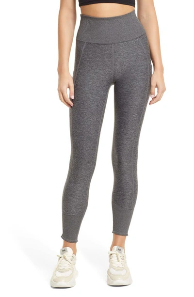 Hue Hold It Wide Waistband Leggings In Black