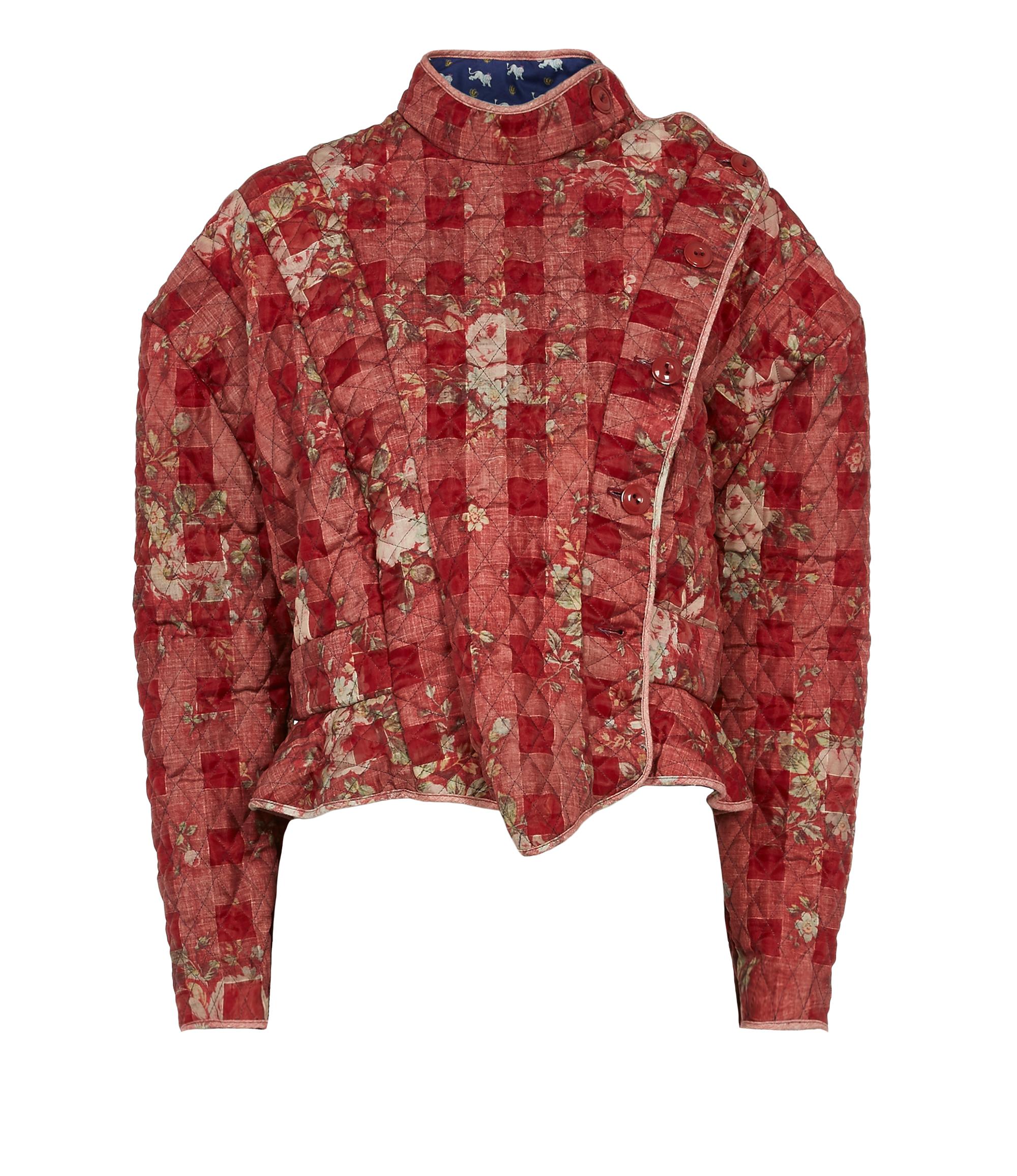 Vivienne Westwood W.w. Fencing Jacket Red Old Roses Size I | ModeSens