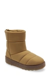 Madewell The Toasty Puffer Boot In Olive Surplus