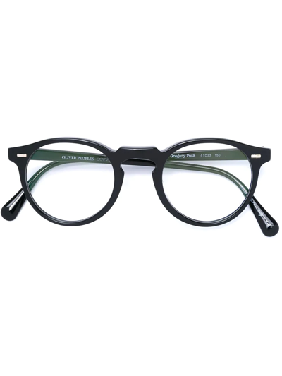 Oliver Peoples Gregory Peck Glasses In Black