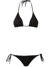 Amir Slama Triangle Bikini Set In Black