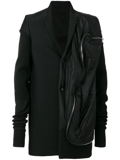 Rick Owens Hybrid Jacket In Black