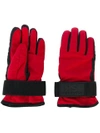 Dsquared2 Ski Gloves In Red