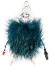 Prada Mink Fur Keyring