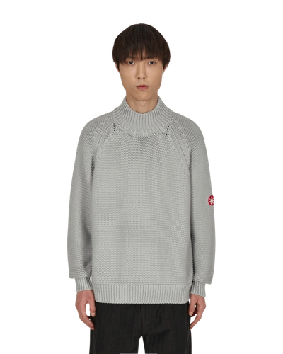 C.E CAVEMPT ニット C.E / Mock Turtle Knit cavempt grey