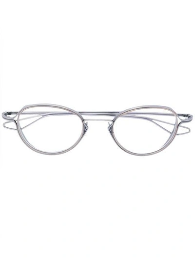 Dita Eyewear Haliod Wire-frame Glasses In 01