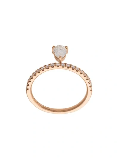 Anita Ko Gold Duchess Eternity Ring In Metallic