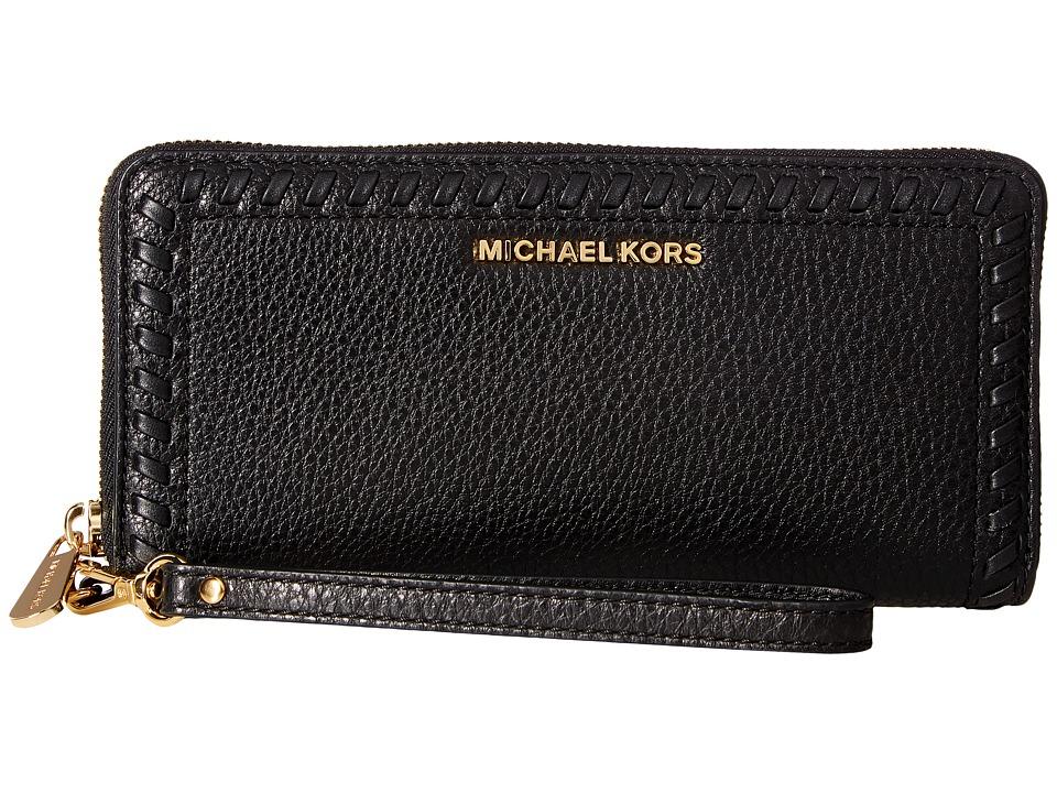 Michael Michael Kors - Lauryn Travel Continental (black) Handbags ...