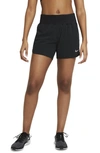 Nike Eclipse Running Shorts In Black/ Reflective Silver