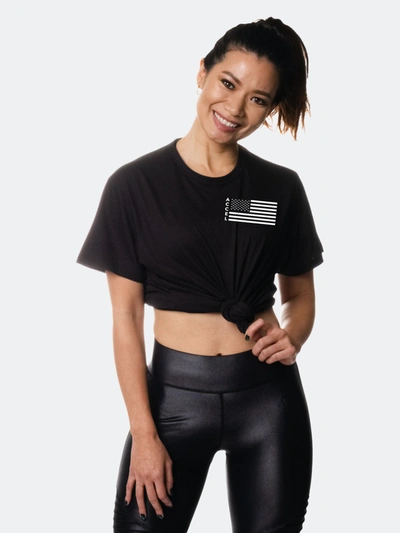 Accel Lifestyle Stars, Stripes And Stance Epic Tee In Black