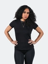 Accel Lifestyle Women's Timeless Tee In Black