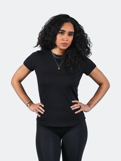 Accel Lifestyle Women's Timeless Tee In Black