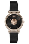 Versus Brick Lane Mesh Strap Watch, 34mm In Rosegold