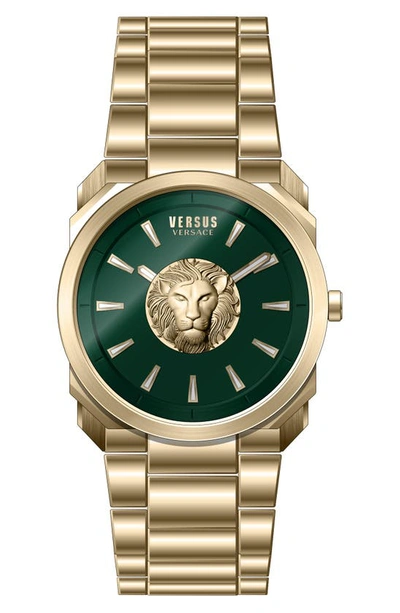 Versus 902 Bracelet Watch, 40mm In Green/gold