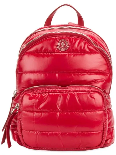 Moncler Padded Backpack - Red