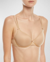 Chantelle Basic Invisible Memory Foam T-shirt Bra In Toffee