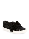 Marc By Marc Jacobs Mercer Pom Pom Slip-on Sneakers In Black