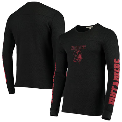 Junk Food Men's Black Tampa Bay Buccaneers Heavyweight Thermal Long Sleeve T-shirt