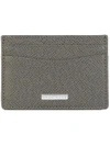 Hugo Boss Signature S Card Holder In Grey