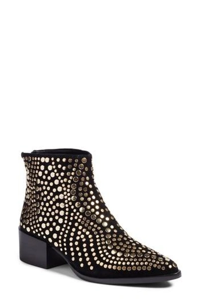 Vince Camuto Edenny Studded Pointy Toe Bootie In Nocolor