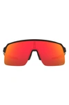 Oakley Shield Sunglasses In Matte Black/ Prizm Ruby