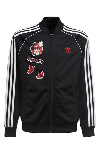 adidas gazelle silver green womens adidas Originals Manchester United Superstar Track Top Red Black main image 1
