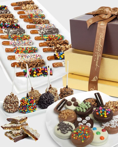 Chocolate Covered Company Deluxe Chocolate Covered Gift Tower