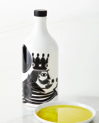 Frantoio Muraglia Limited Edition King Olive Oil In Handmade Ceramic Jar
