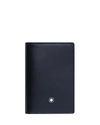 Montblanc Meisterstück Soft Grain Leather Wallet Business Card Holder In Black