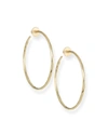 Ippolita Thin Glamazon Hoop Earrings, Medium